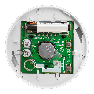 картинка Болид С2000Р-ДИП Дымовой оптико-электронный радиоканальный пожарный извещатель адресно-аналоговый от компании Intant